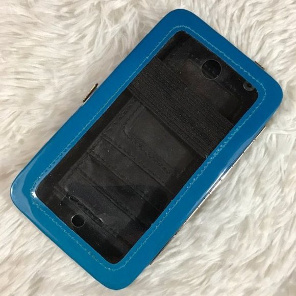 Madame Kitty PVC Frame Push Lock Card Wallet w/Clear Back - Picture 4 of 5